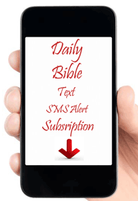 Bible SMS alert