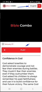 bible combo update
